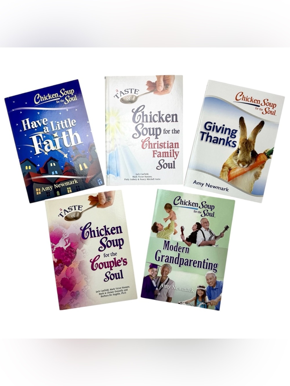 New Chicken Soup for the Soul Books 5 Pcs Set